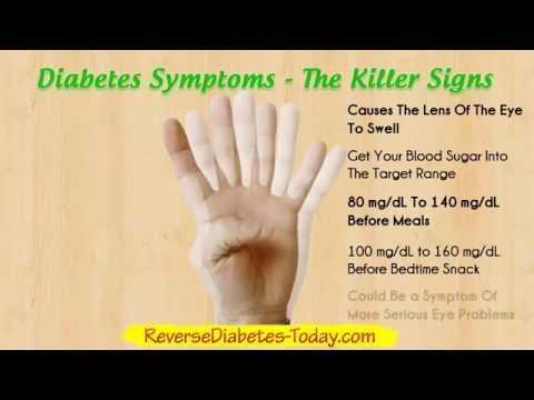 Diabetes Symptoms - Diabetes Type 2 and Diabetes Type 1, Diabetes Causes