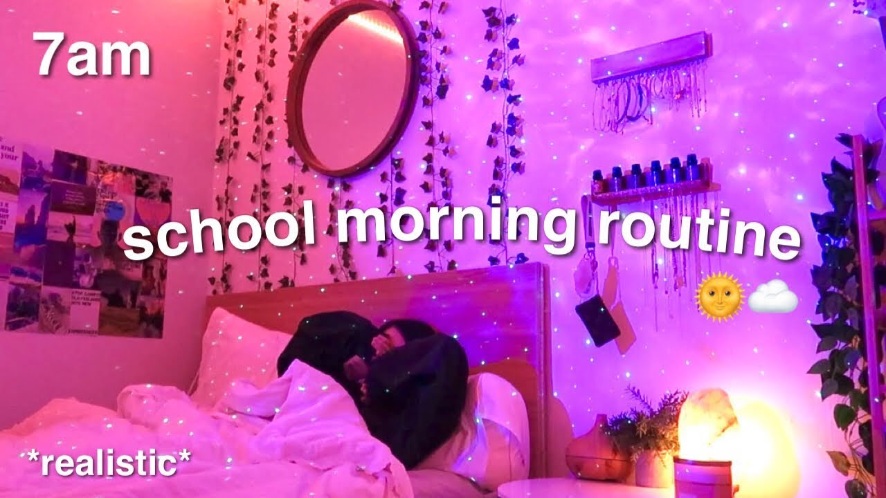 School Morning Routine ️💨(Get ready with me for school)…… - YouTube