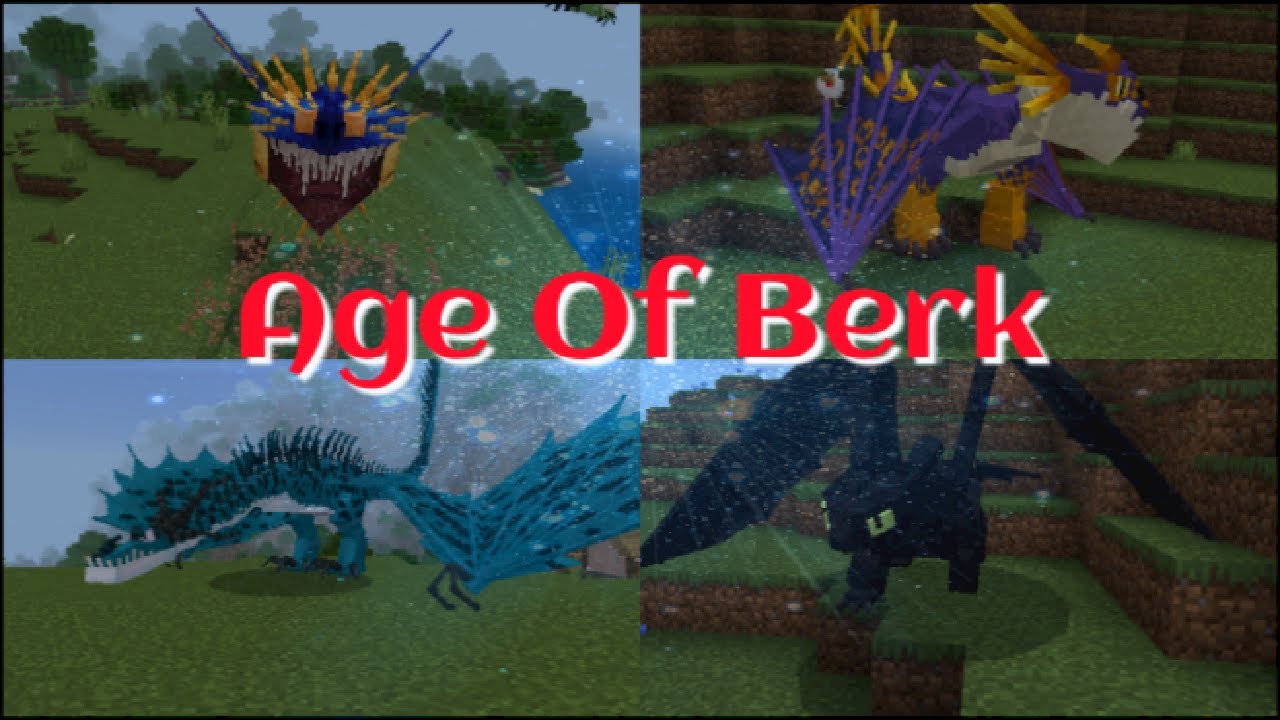 Age Of Berk Minecraft Addon - YouTube