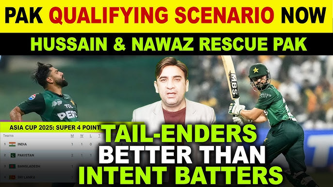 Scenarios for Pakistan to Enter the Final