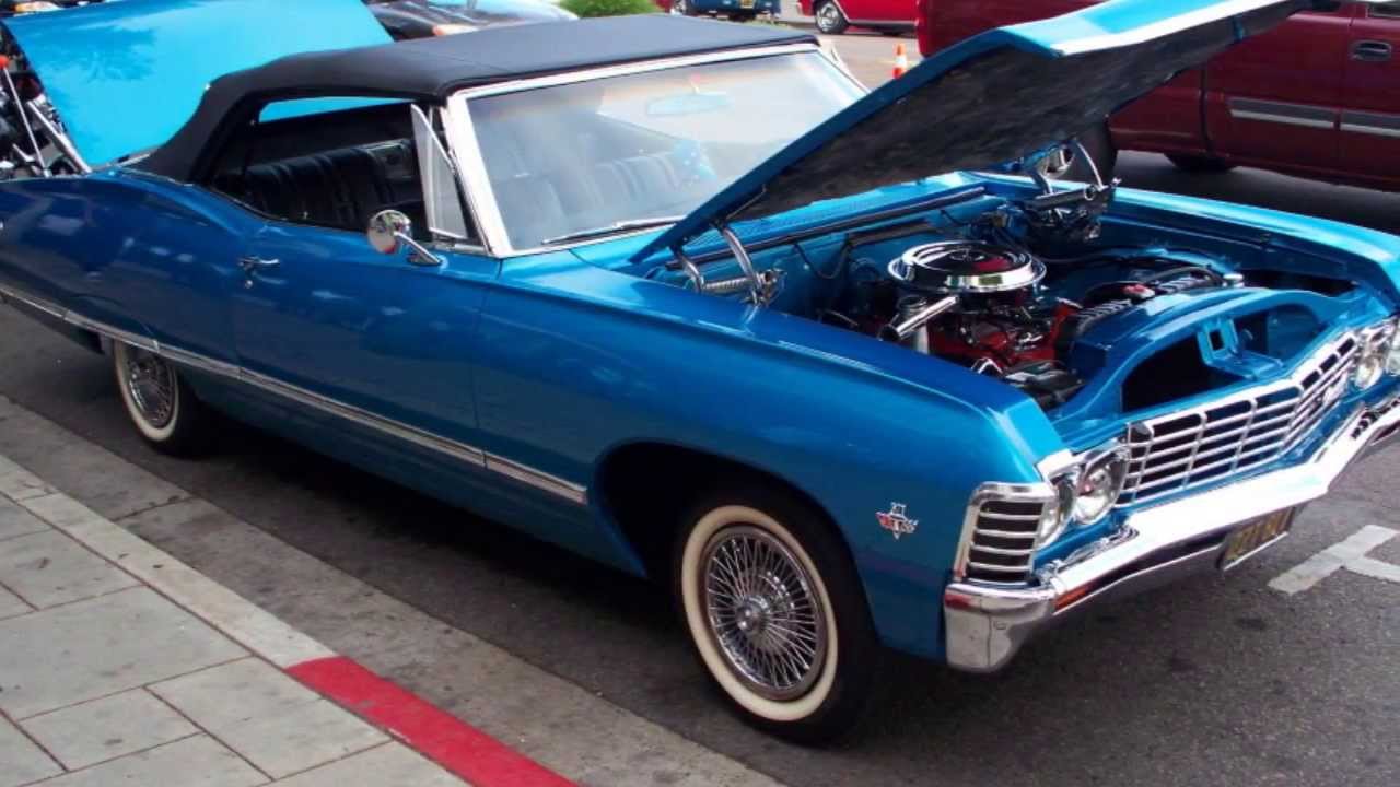 classic '67 Chevy Impala convertible YouTube