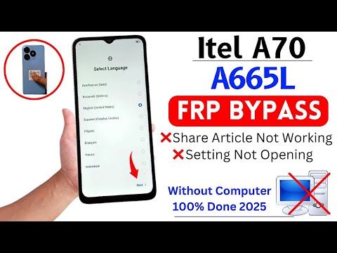 Itel A70 A665L