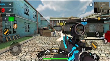 Offline Action Games 2021: FPS Shooting Games 2021 - Android Gameplay Part #1