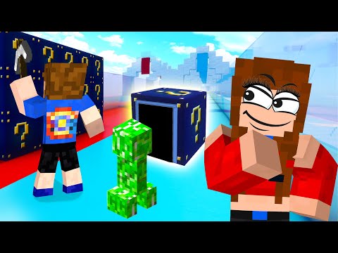 Lucky Block CHALLENGE: NEVER TRUST MARY 😑😏 Trolling + Cheating in Minecraft ITA | 𝐄𝐋 𝑽𝑺 𝐌𝐀𝐑𝐘
