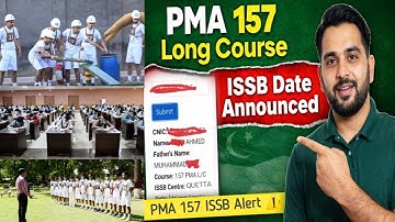 PMA 157 Long Course ISSB Dates Announced 2026 | Complete PMA 157 Long Course ISSB Information