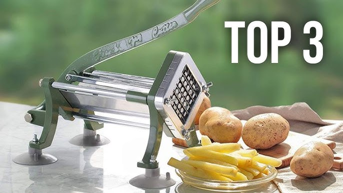 LEIFHEIT 3206 Coupe-Frites, coupe des pommes de terre, coupe légumes  antidérapant pour faire des bâtonnets de 10mm ou 12 mm - La Poste