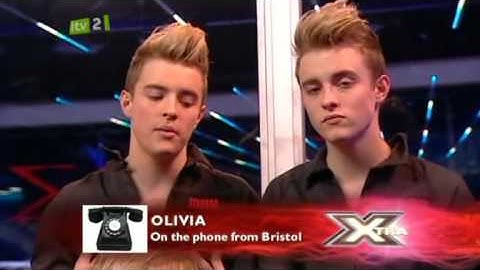 John and Edward (Jedward) - Xtra Factor - Week5 Result Show