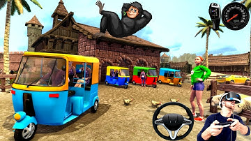 Tuk Tuk Auto Rickshaw Simulator | Tempo Driving Simulator Games | Android Games 2021