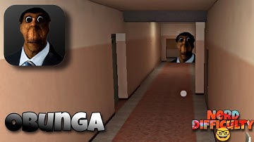 Nextbot Chasing - Obunga [Nerd Difficulty] (Gameplay Android)