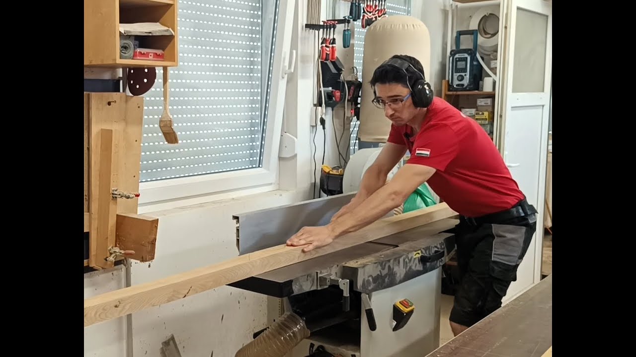 Így gyalulj könnyen hosszú anyagot kicsi gyalugépen!