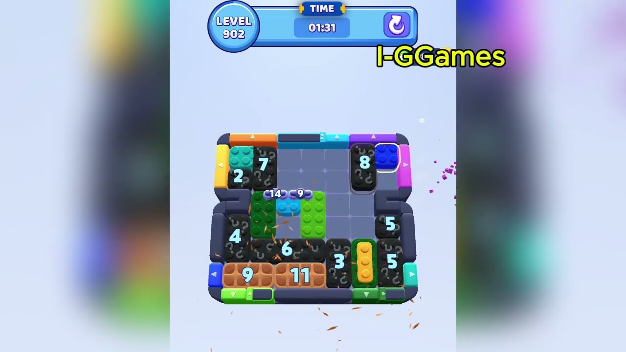 マム確認ページ Color Block Jam Level 902 - YouTube