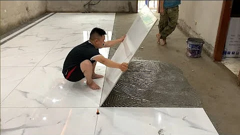 Excellent Techniques In Construction Of Living Room Floors Using Large Size Ceramic Tiles 120 x120cm - DayDayNews