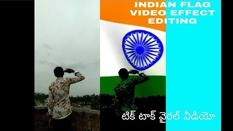 HOW TO CHANGE SKY INTO INDIAN FLAG VIDEO EDIT IN KINEMASTER TURTORIAL IN TELUGU IN ANDROID MTS