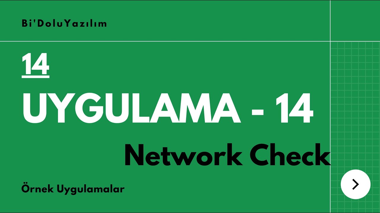 HTML | CSS | Javascript | JQuery || Uygulama -14 - Network Check - YouTube