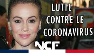 Alyssa Milano: sa lutte contre le coronavirus