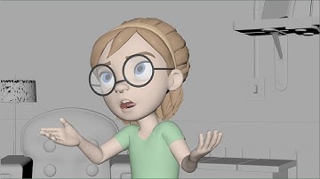 3D Animation Acting Exercise Kayla Rig