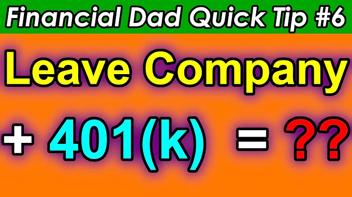 What Happens To Your 401(k) When You Leave Your Job In Under 3 Minutes | Financial Dad Quick Tip