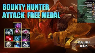 DOTA 2 / BOUNTY HUNTER ATTACK FREE MEDAL /DAWN OF WAR#125