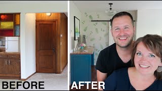 Staircase Remodel Before & Afters + Cost of the DIY Staircase Flip