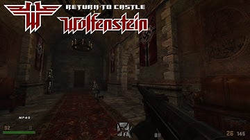 Return To Castle Wolfenstein (RealRTCW 3.3 mod) - First 11 minutes | 4K/60