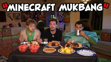 FaZe Adapt, JasonTheWeen & Stable Ronaldo Do A Minecraft Mukbang