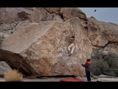 Beta Video for climb Body and Soul v5, Joshua Tree