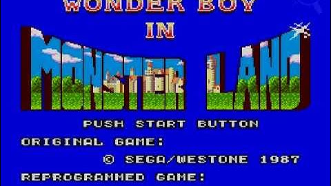 [Intro][SMS] Wonder Boy in Monsterland