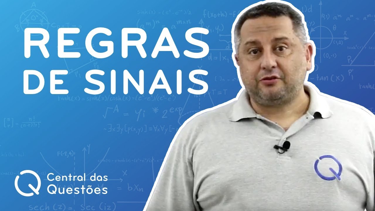 Regra de sinais: aprenda o jogo de sinais e não erre mais - Manual