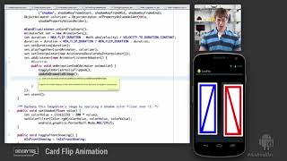DevBytes  Cardflip Animation