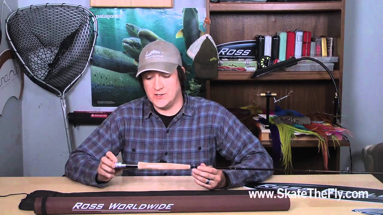Skate the Fly - Ross Worldwide Essence FC Fly Rod - YouTube