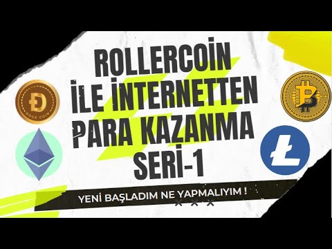 RollerCoin Sıfırdan Başlangıç Bölüm-1 Görevler ve Nasıl Yapılacağı !  İnternetten Kripto Para Kazan