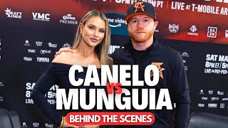 Canelo vs Munguía face off, weigh In and interview with both fighters