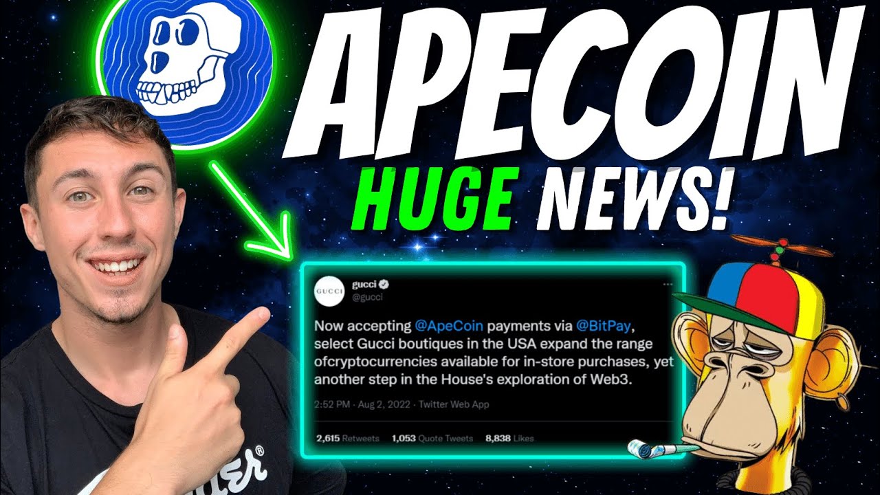 APECOIN CRYPTO PRICE PREDICTION | Huge Gucci Partnership 🔥 - YouTube