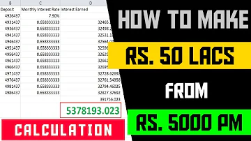 How can I earn 10 lakhs in 5 years?