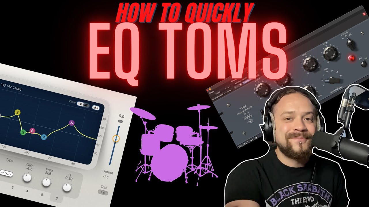 How To EQ TOMS Quickly