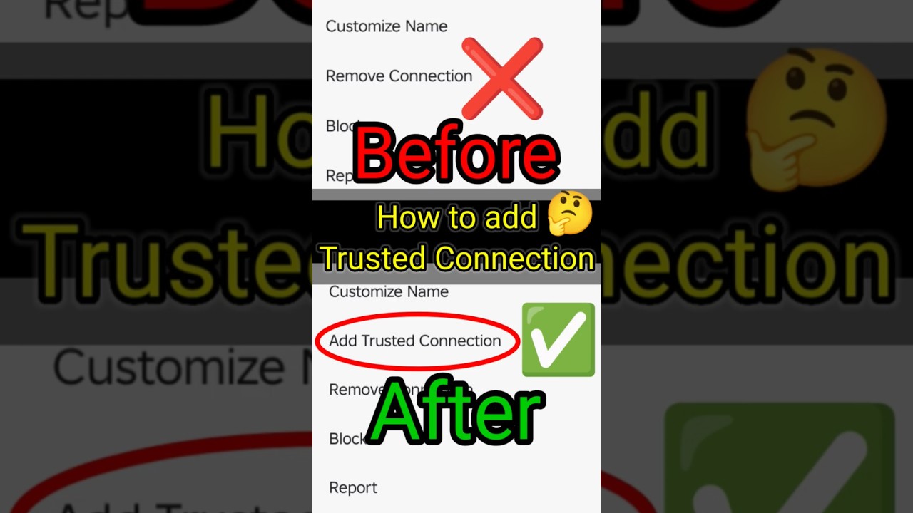 How to add trusted connection using QR code in #roblox (Mobile) #howto #howtoroblox #robloxhowto
