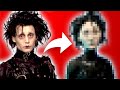 Sculpting EDWARD SCISSORHANDS! SO MANY DETAILS! - Polymer Clay Sculpture