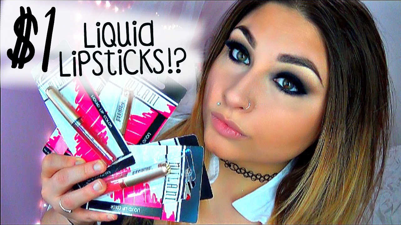 New 1 Milani Liquid Lipstick Dollar Tree Find Review And Demo