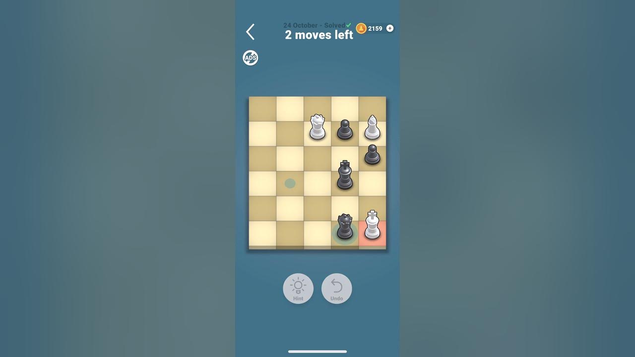 Pocket Chess 24 October 2023 (Q&B vs Q&K) Zugzwang Mate matein5 