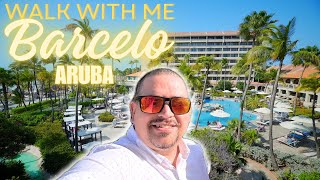 Welcome to Barcelo Aruba, Resort and Palm Beach Walkthrough - April 2024 #aruba