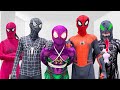 Team spiderman vs bad guy team in real life  live action story 7  all action 