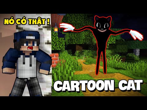 bqThanh Tìm Ra QUỶ MÈO HOẠT HÌNH Là Có Thật Trong Minecraft ! Tận Mắt Thấy SCP XXXX ?