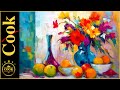 Ode to joy a still life acrylic painting with ginger cook