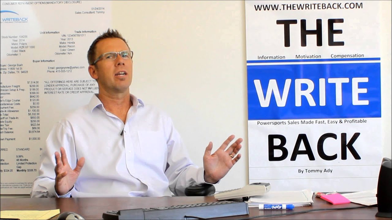 F&I Managers in a Motorcycle Dealership