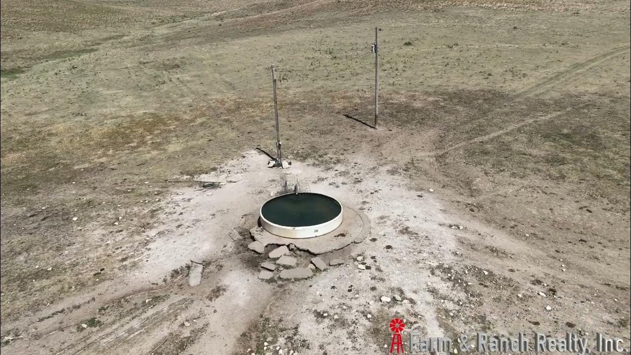 Aerial Video of land for sale in Trego County, KS YouTube