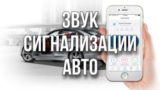 Сигнализация авто - звук