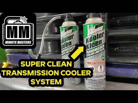 How to Super Clean/Flush Transmission Cooler System | 1995 Ford F150