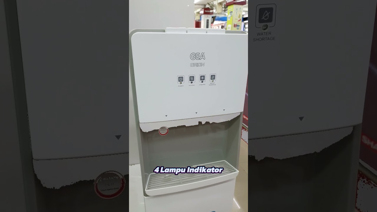 Dispenser terbaru GEA Orion sudah kompresor harga terjangkau !!