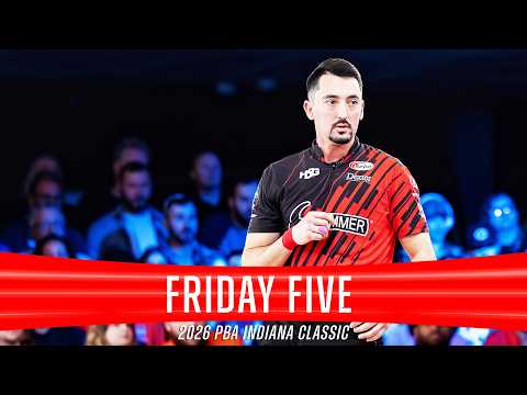 Friday Five - Best Moments From The 2026 Pba Indiana Classic