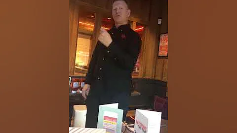 Donald Dees speaking at the Nashville networking b...